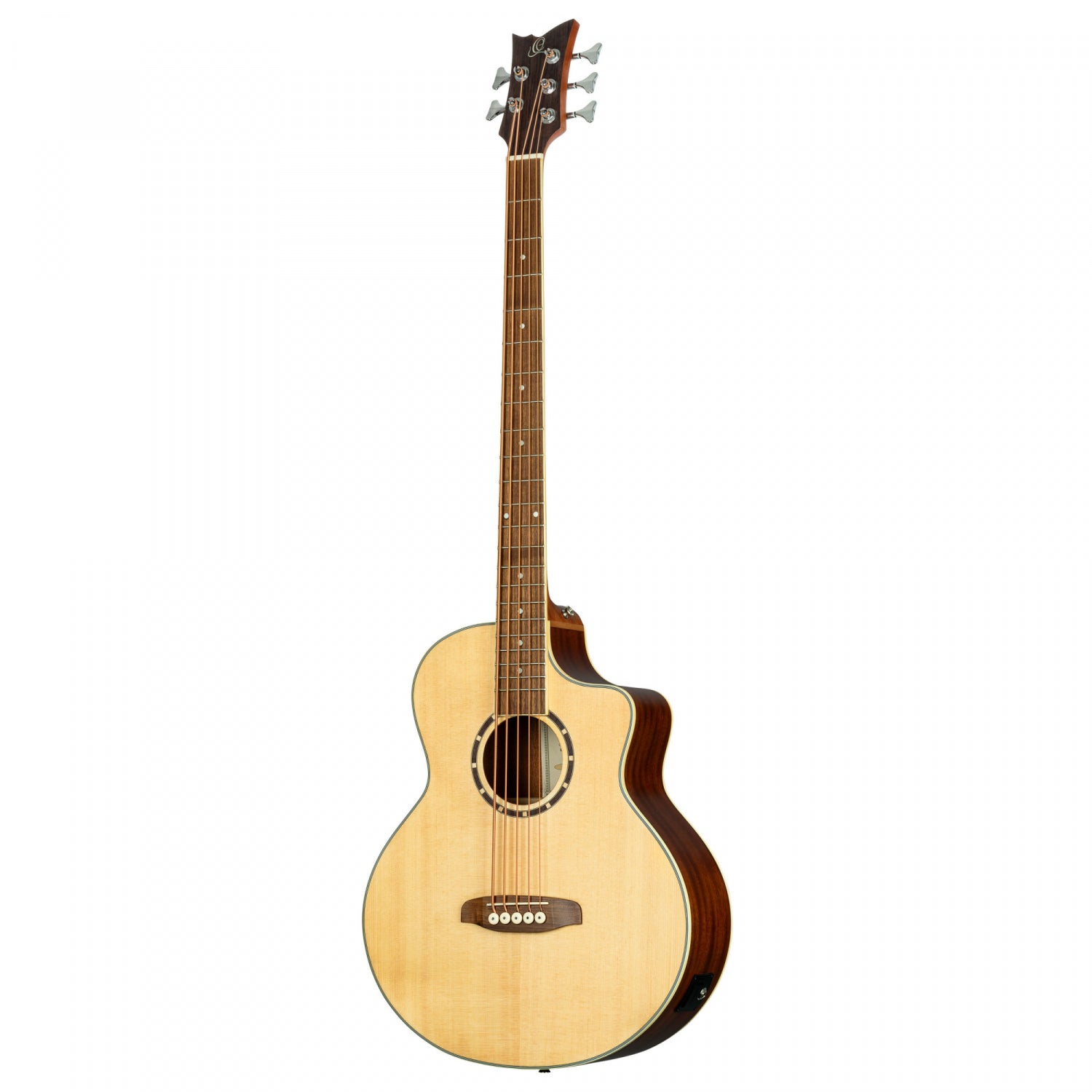 Ortega - D7CE-5 5-strängad Akustisk bas Natural - Musik Utan Gränser 