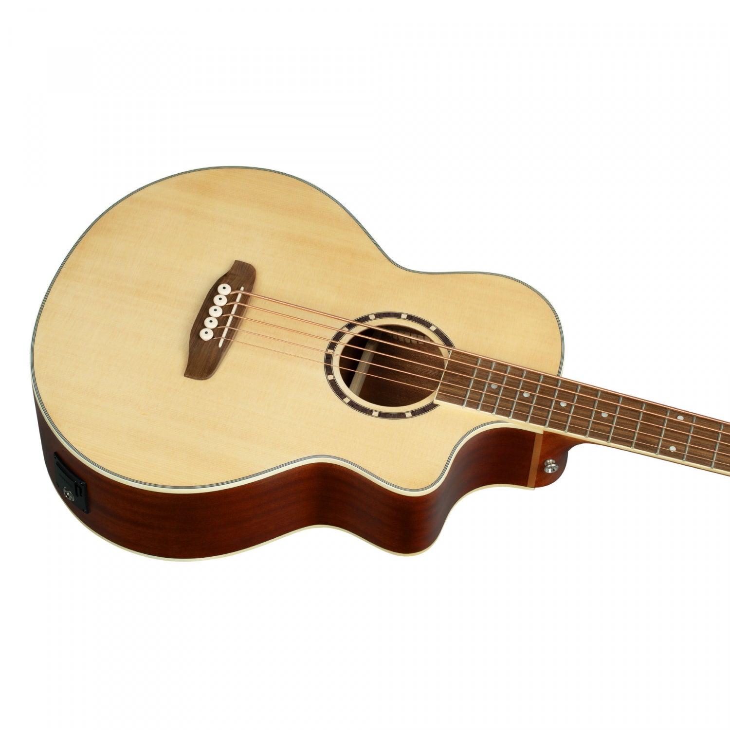 Ortega - D7CE-5 5-strängad Akustisk bas Natural - Musik Utan Gränser 