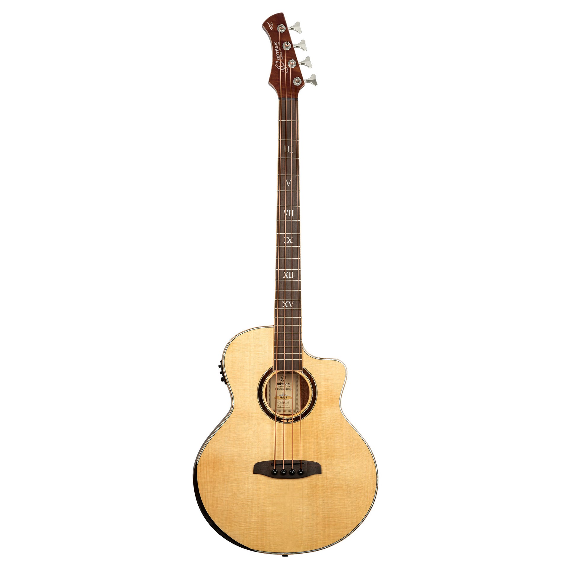 Ortega - KTSM2-4 Akustisk bas Ken Taylor Medium-Scale - Musik Utan Gränser 