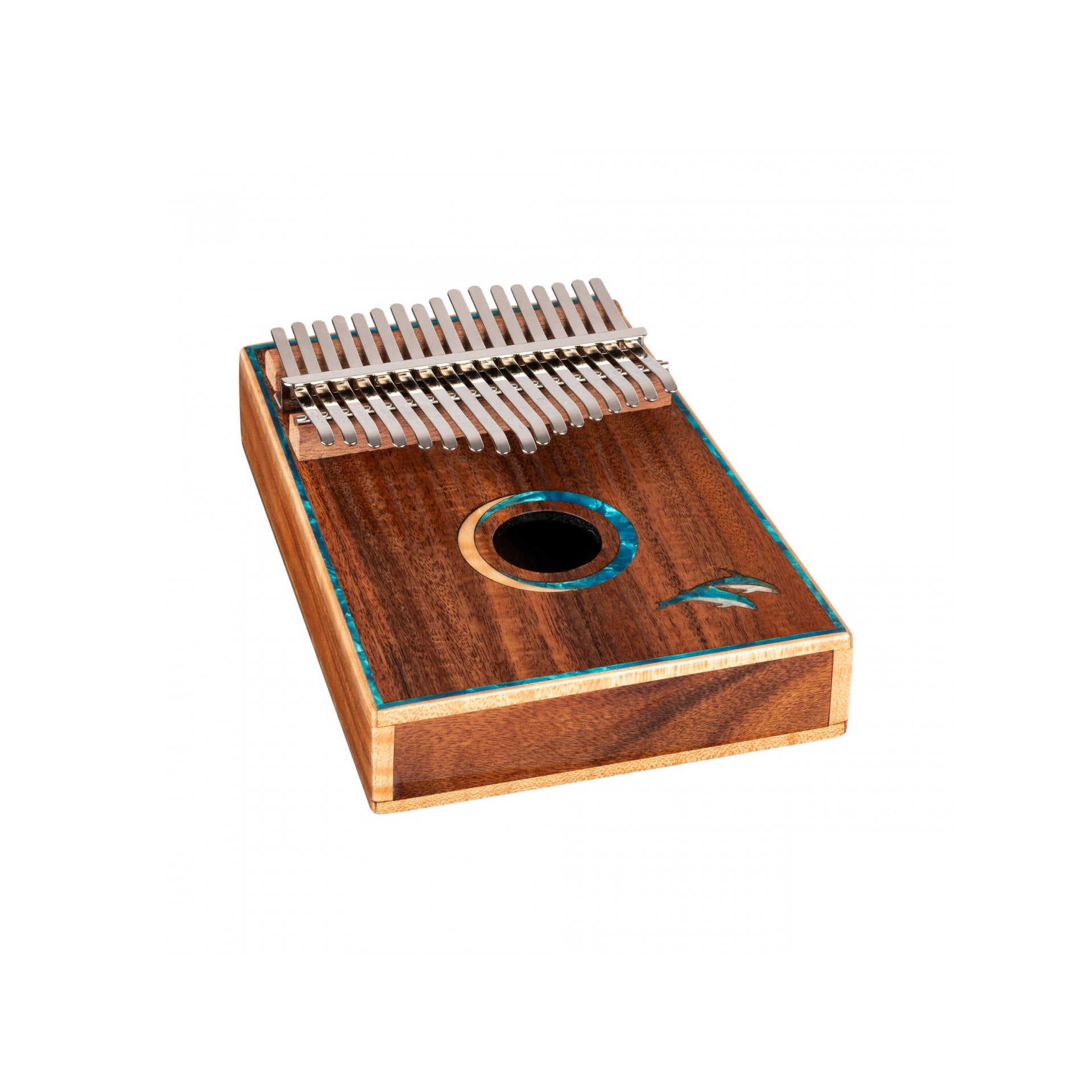 Ortega - OKB30TH-DO Kalimba C 17 Keys 30th Anniversary Blue Whale - Musik Utan Gränser 