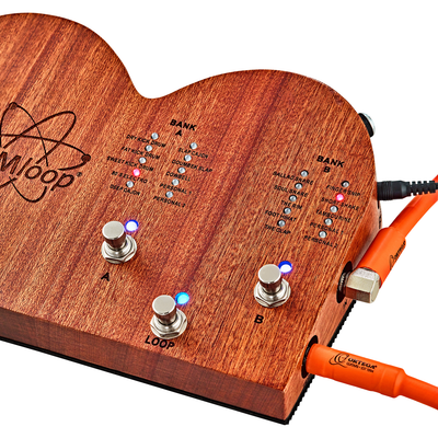Ortega - Quantum Loop Stomp Box med inbyggd looper - Musik Utan Gränser 