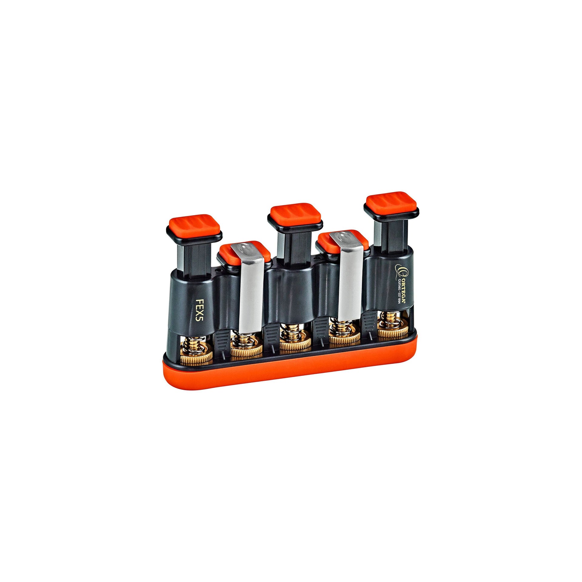 Ortega - FEX5 Finger Trainer justerbar Orange/Black - Musik Utan Gränser 