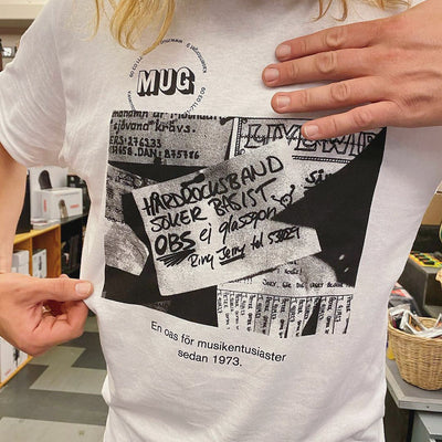 Musik Utan Gränser - T-shirt 50 års-jubileum - Hårdrocksband söker basist - Musik Utan Gränser 