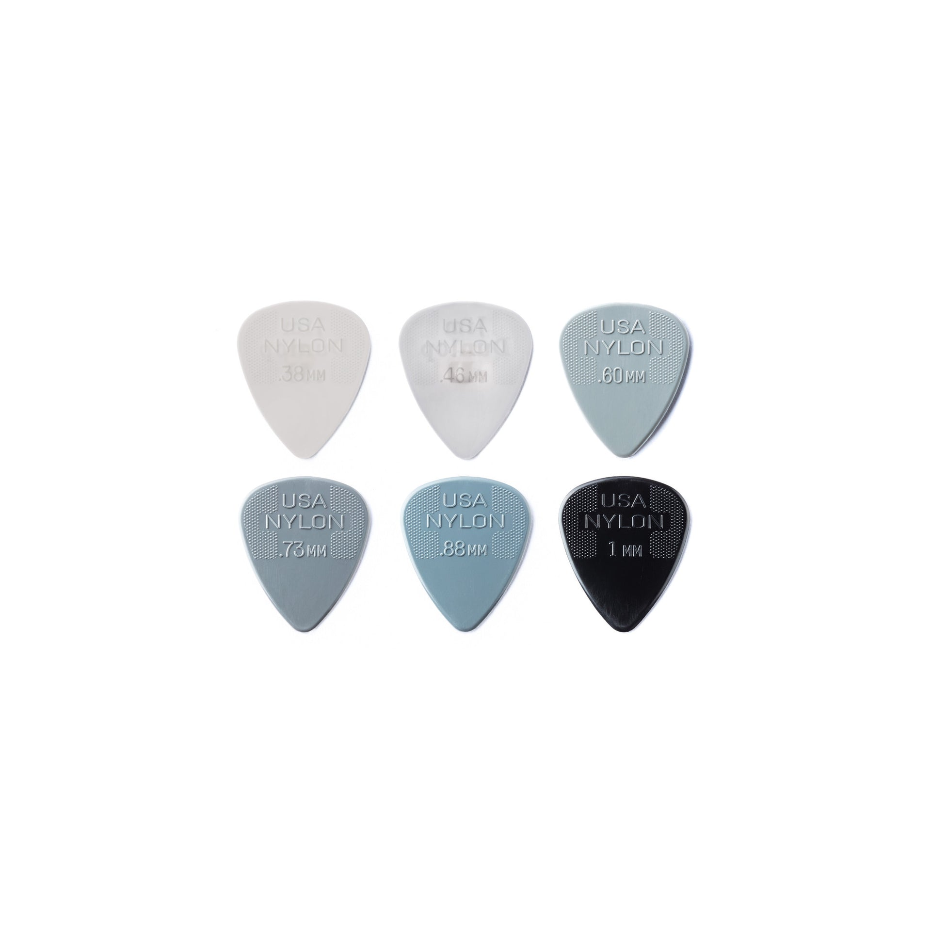 Dunlop - Dunlop PVP44 Nylon Standard Variety Pack 12/PLYPK - Musik Utan Gränser 