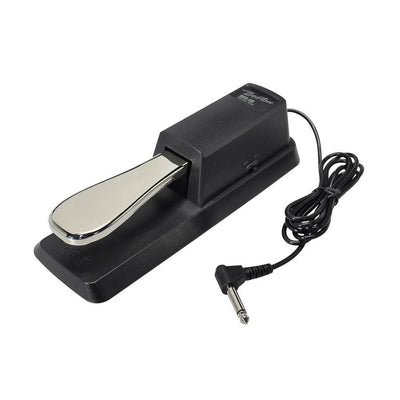 Sustainpedal med omkopplingsbar polaritet