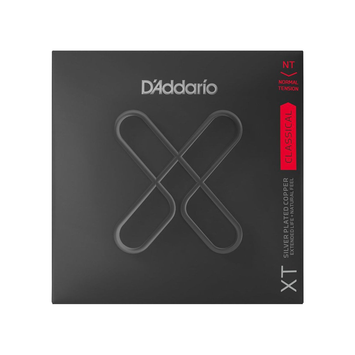 D'Addario - XTC45 Strängset Classic XT Coated Composite Normal - Musik Utan Gränser 