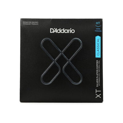 D'Addario - XTC46TT Set Classical Guitar XT Coated Dynacore/Titanium Hard Tension - Musik Utan Gränser 