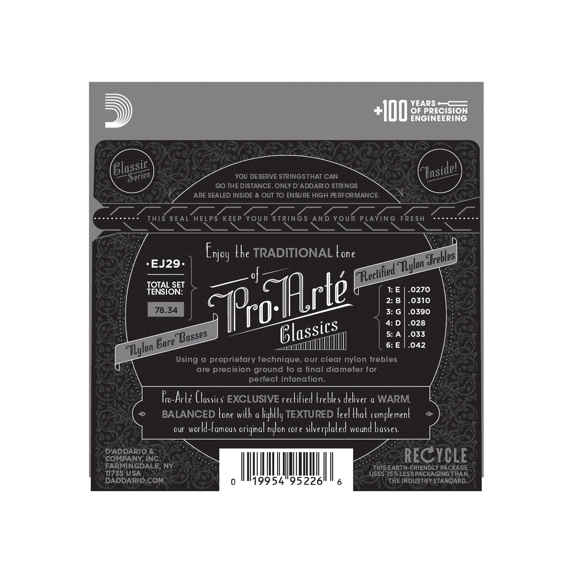 D'Addario - EJ29 Moderate Tension - Musik Utan Gränser 
