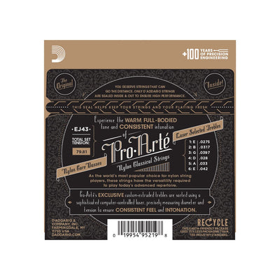 D'Addario - EJ43 Light - Musik Utan Gränser 