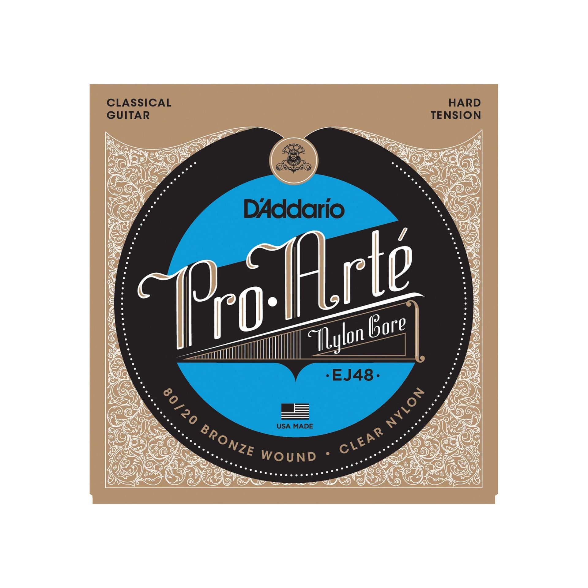 D'Addario - EJ48 Hard Tension Bronze - Musik Utan Gränser 