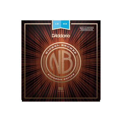 NB1252BT Nickel Bronze Western Set 012-052 Custom Light Balanced Tension