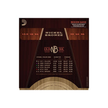 Load image into Gallery viewer, NB13556 Nickel Bronze Western Set 013,5-056 Medium Balanced Tension
