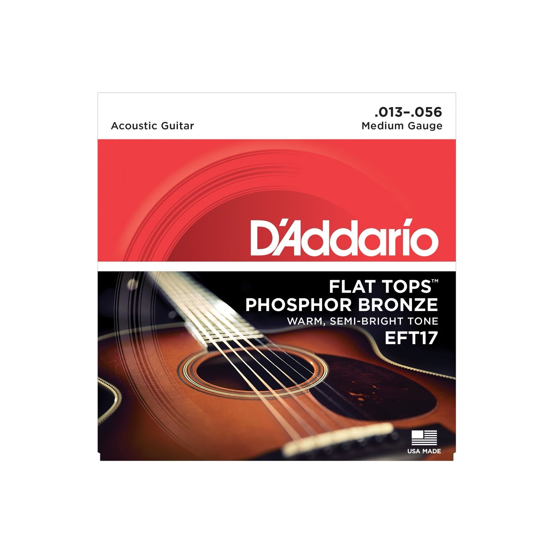 EFT17 Flat Tops Phosphor Bronze 013-056