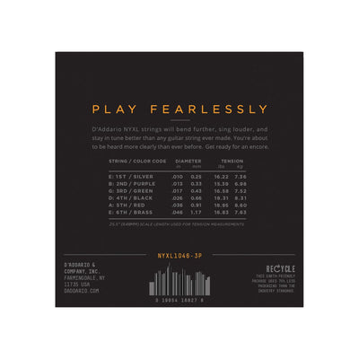 D'Addario - NYXL 3-D Pack 010–046 - Musik Utan Gränser 