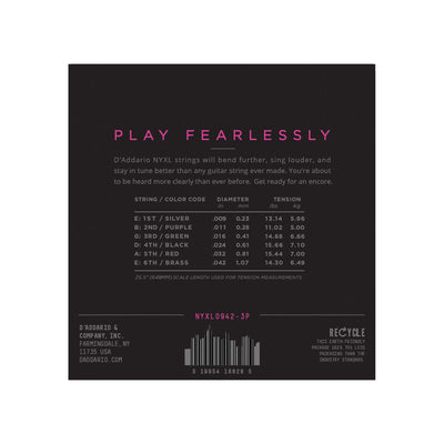 D'Addario - NYXL 3-D Pack 009–042 - Musik Utan Gränser 