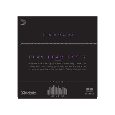 D'Addario - NYXL1150BT Balanced Tension - Musik Utan Gränser 