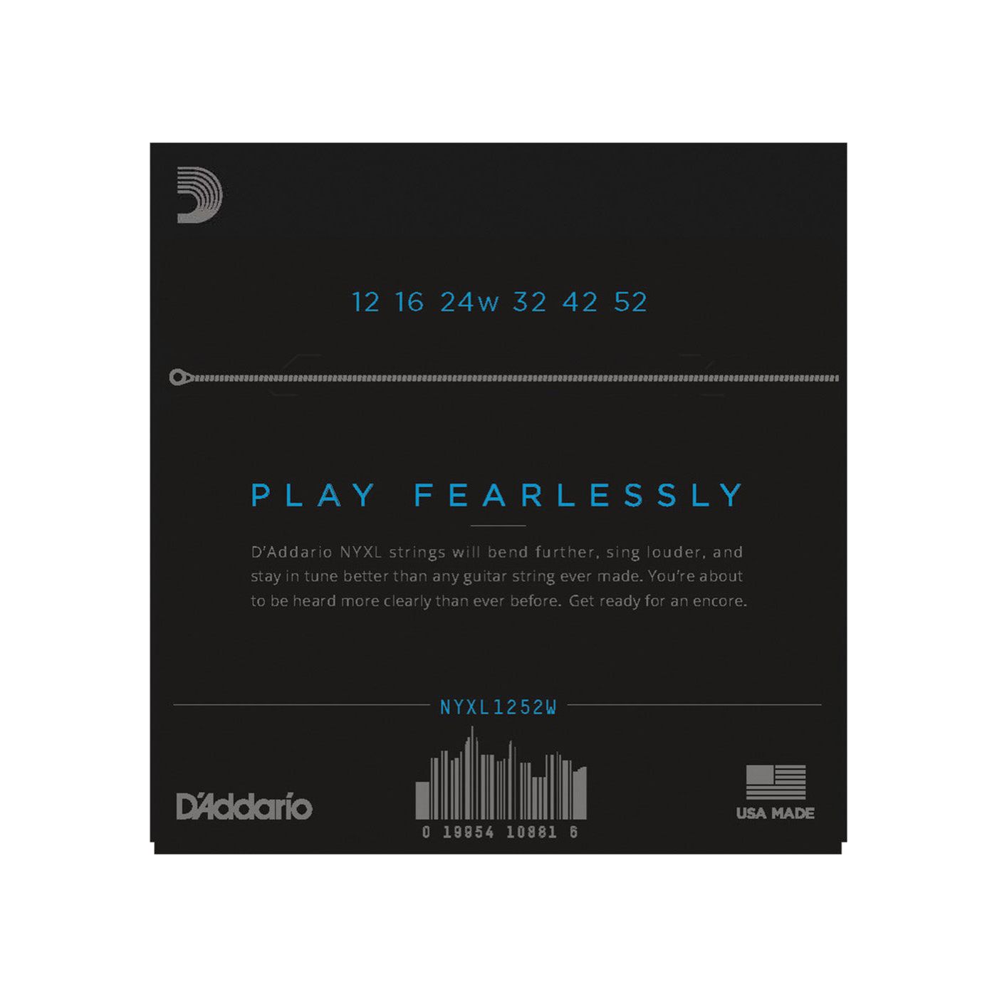 D'Addario - NYXL1252W - Musik Utan Gränser 