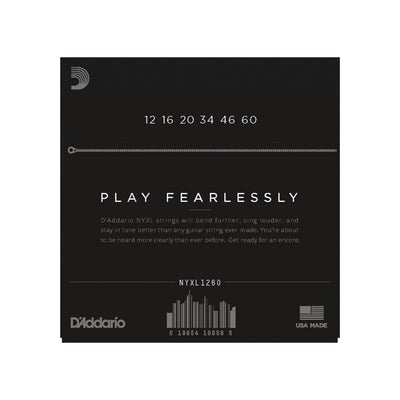 D'Addario - NYXL1260 012-060 C-tuning - Musik Utan Gränser 