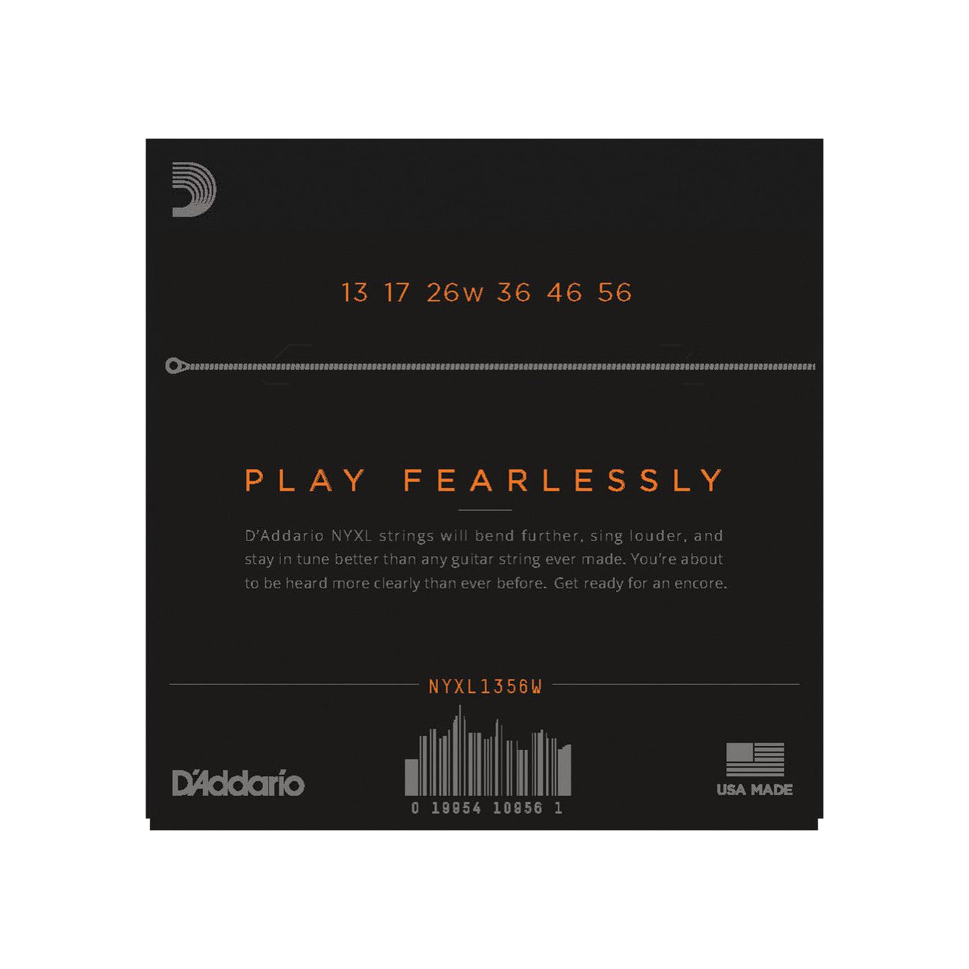 D'Addario - NYXL1356W - Musik Utan Gränser 