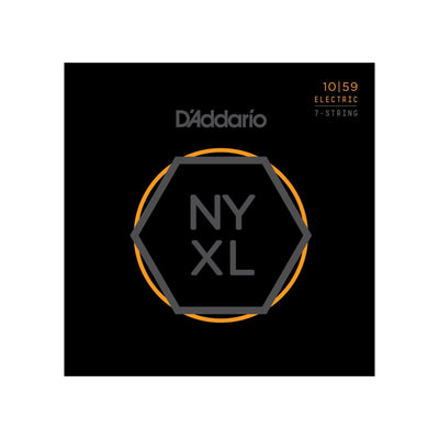 D'Addario - NYXL1059 7-strängset - Musik Utan Gränser 