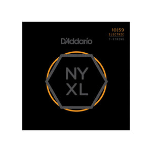 D'Addario - NYXL1059 7-strängset - Musik Utan Gränser 