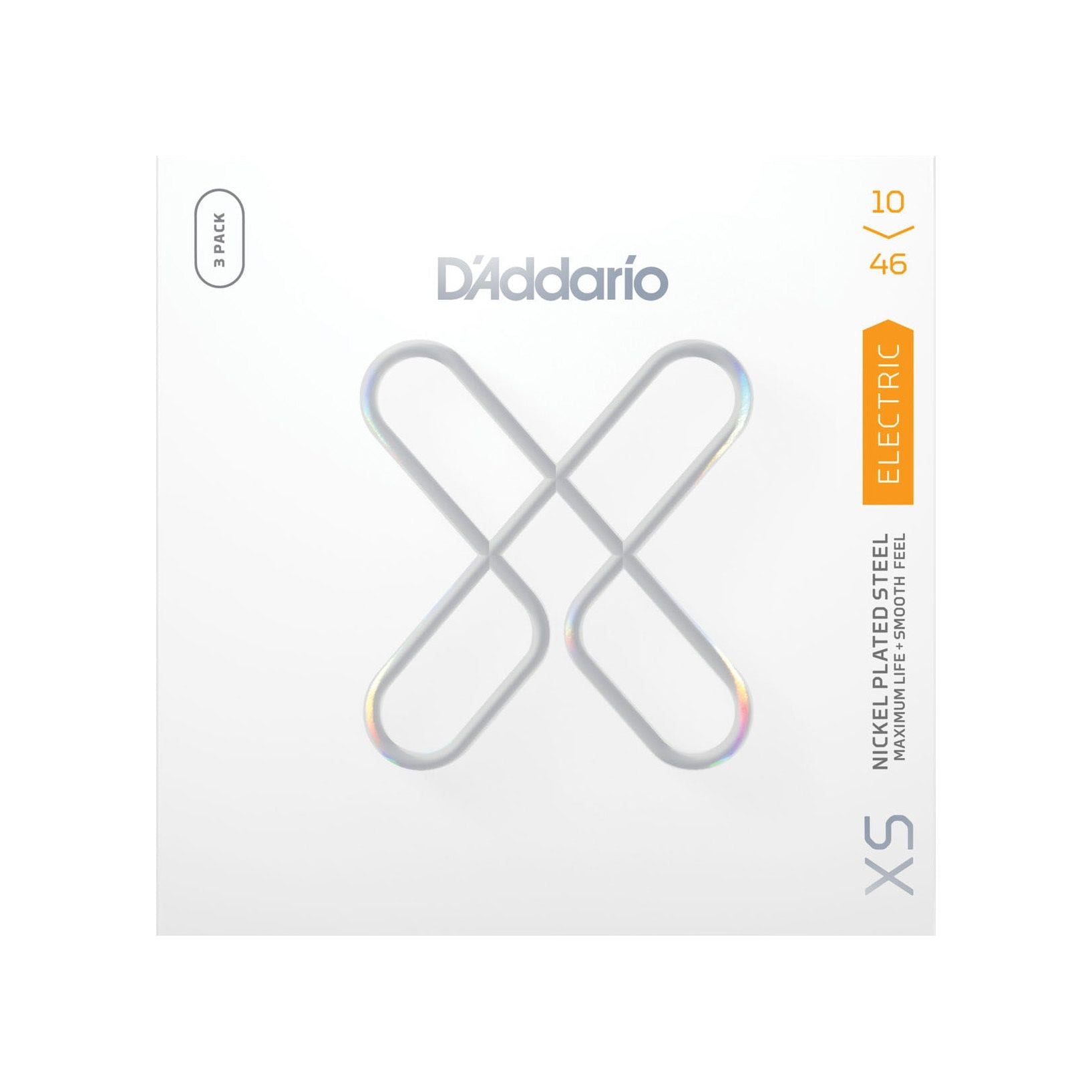 D'Addario - XSE1046-3P Strängset Elgitarr XS Coated 010-046 3-pack - Musik Utan Gränser 