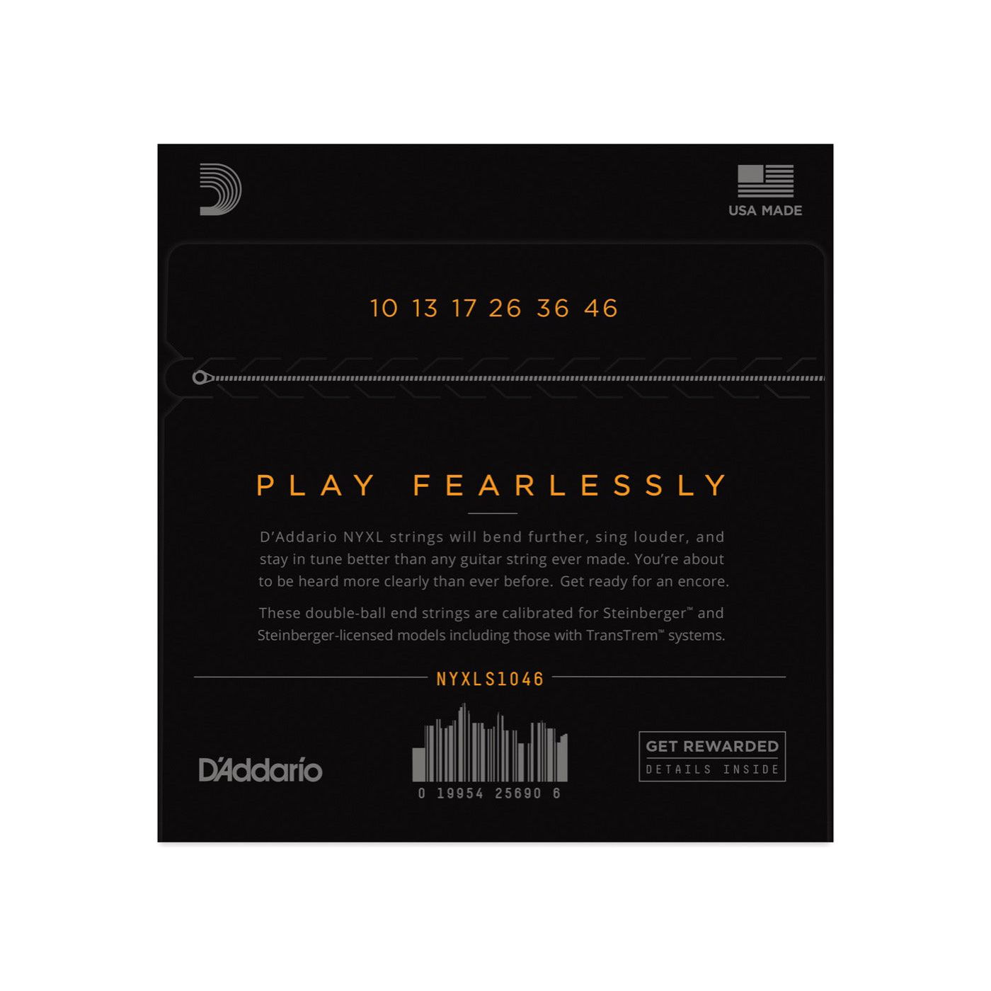 D'Addario - NYXLS1046 010-046 NYXL Double Ball - Musik Utan Gränser 