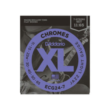Load image into Gallery viewer, D'Addario - ECG24-7 011–065 7-strängset - Musik Utan Gränser 
