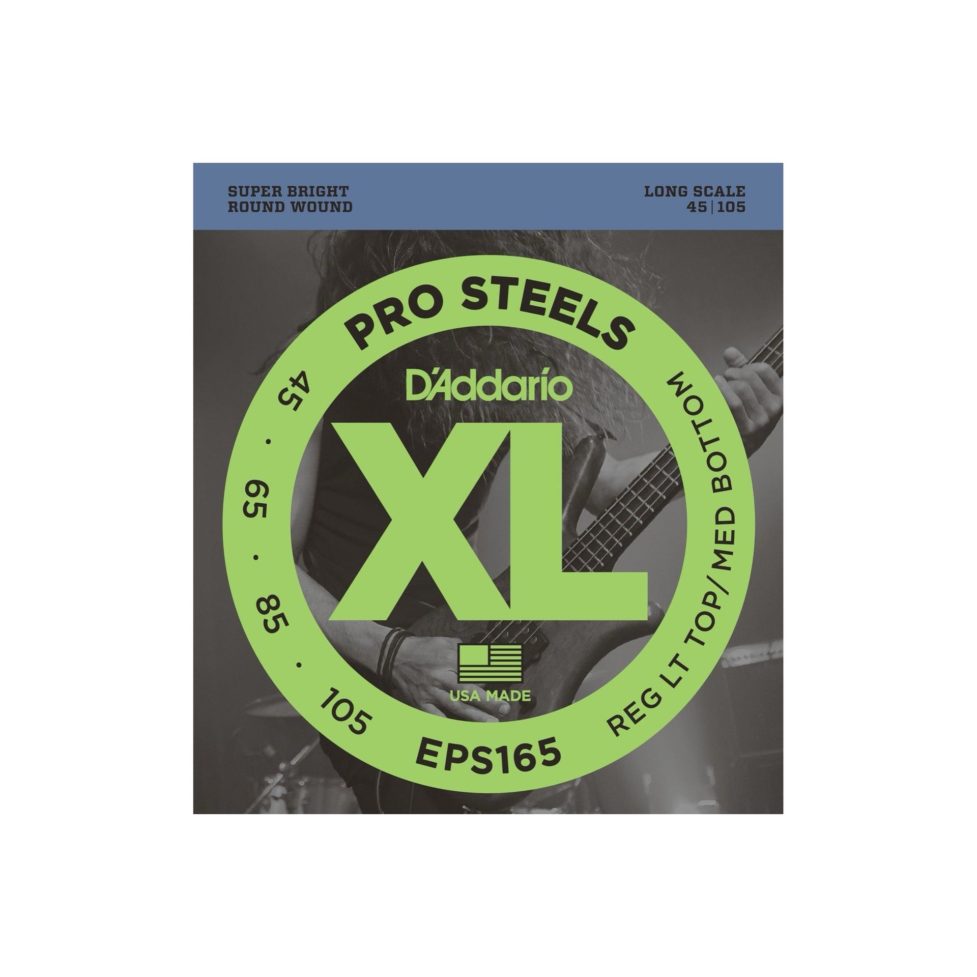 EPS165 Long Scale 045-105 Pro Steels