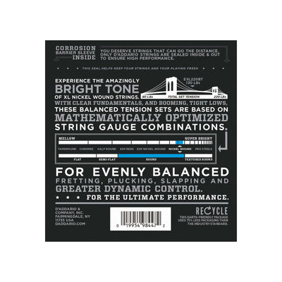 D'Addario - EXL220BT Balanced 040-095 - Musik Utan Gränser 