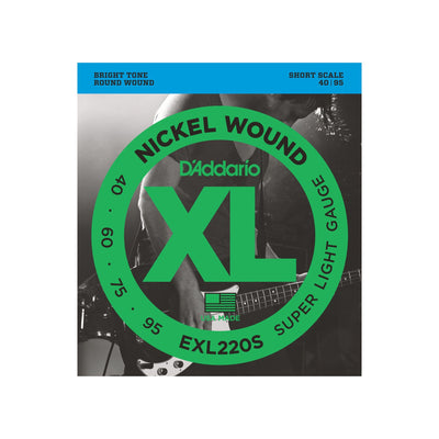 D'Addario - EXL220S Shortscale 040-095 - Musik Utan Gränser 