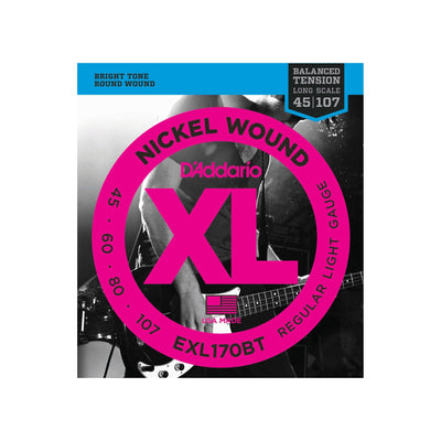 D'Addario - EXL170BT Balanced 045-107 - Musik Utan Gränser 