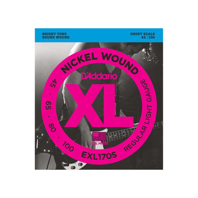 D'Addario - EXL170S Shortscale 045-100 - Musik Utan Gränser 