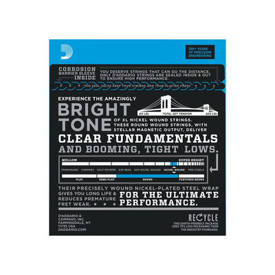 D'Addario - EXL170SL Super Longscale 045-100 - Musik Utan Gränser 