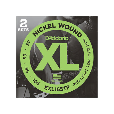 D'Addario - EXL165 2-pack 045-105 - Musik Utan Gränser 