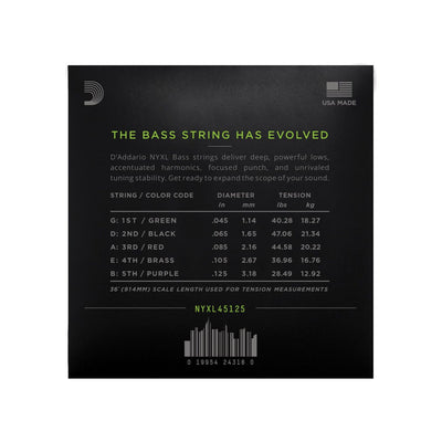 D'Addario - NYXL 045-125 - Musik Utan Gränser 