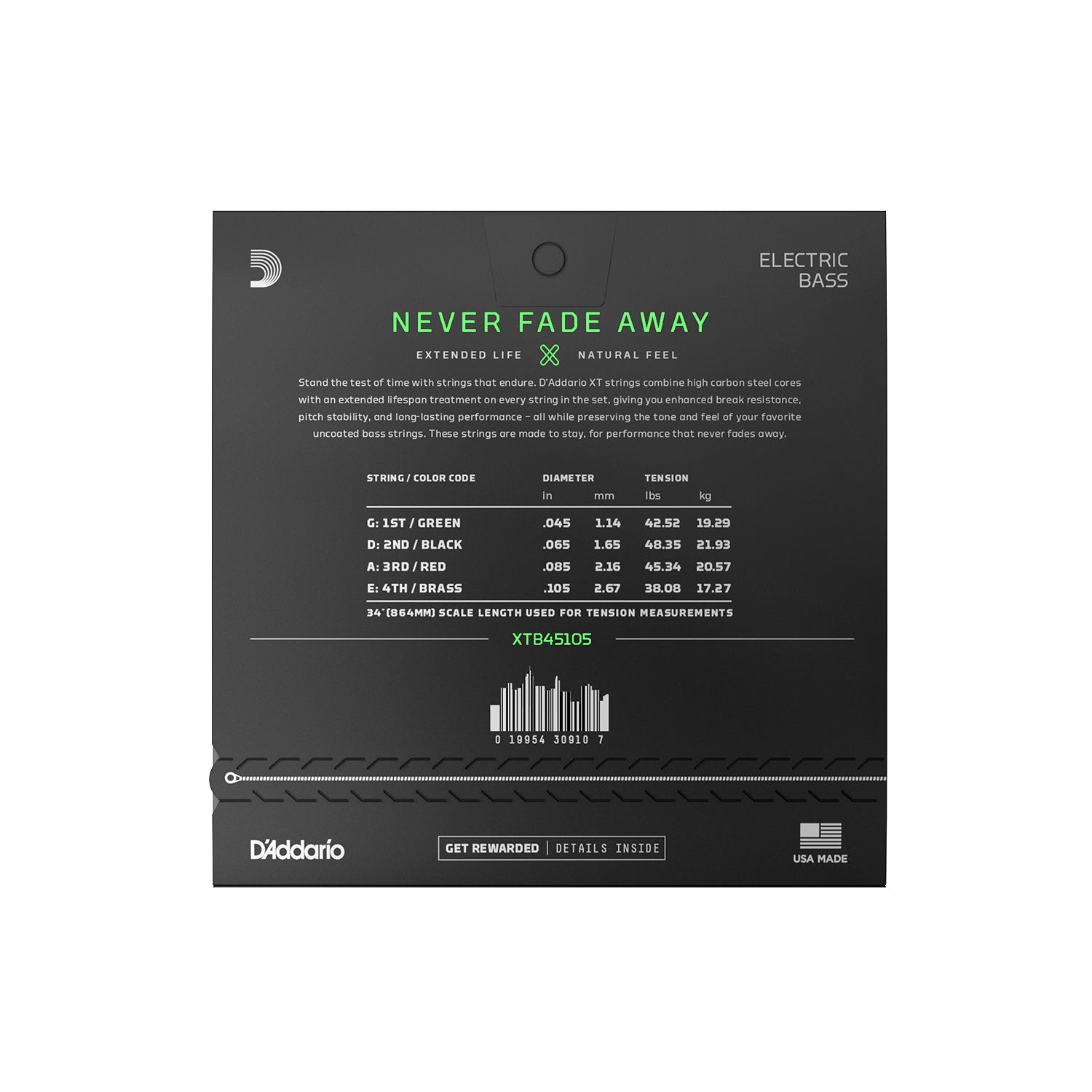 D'Addario - XTB45105 - Musik Utan Gränser 