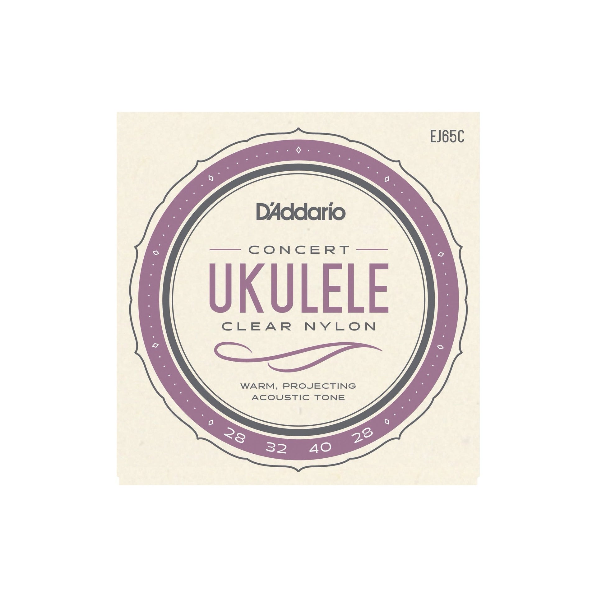 EJ65C Strängset Ukulele Concert Pro Arté