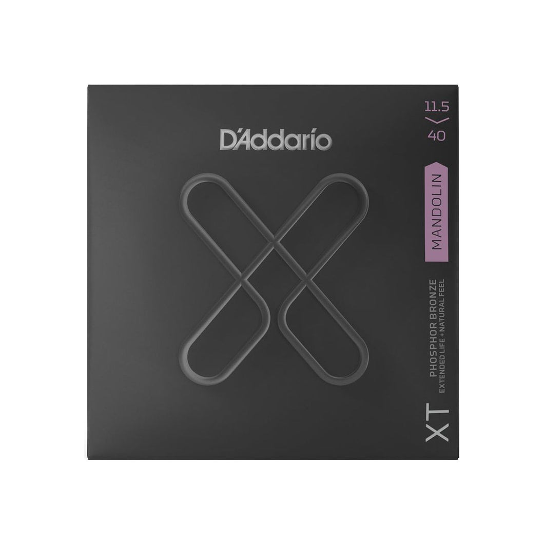 D'Addario - XTM11540 Mandolin XT Phos Bronze 0115-040 - Musik Utan Gränser 