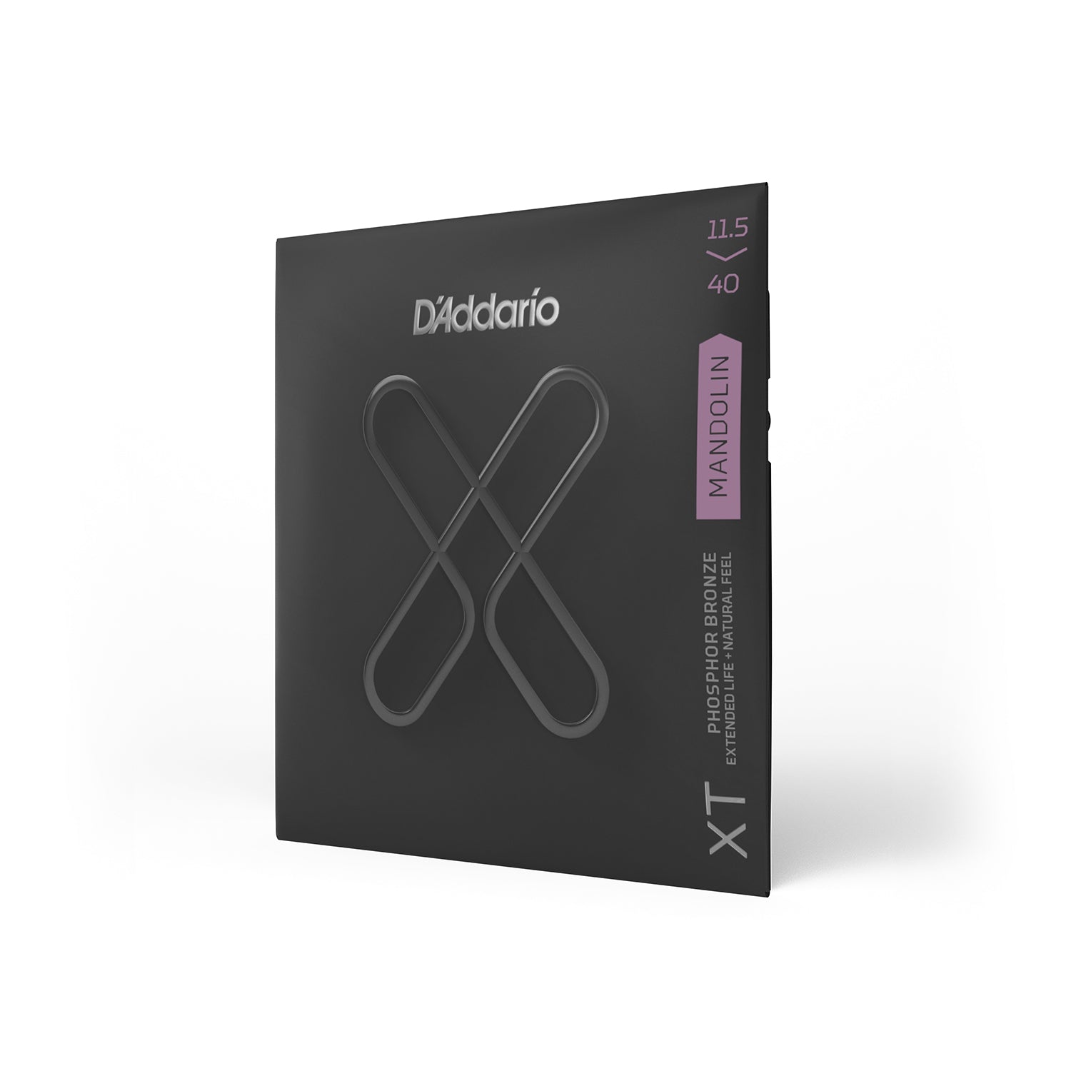 D'Addario - XTM11540 Mandolin XT Phos Bronze 0115-040 - Musik Utan Gränser 