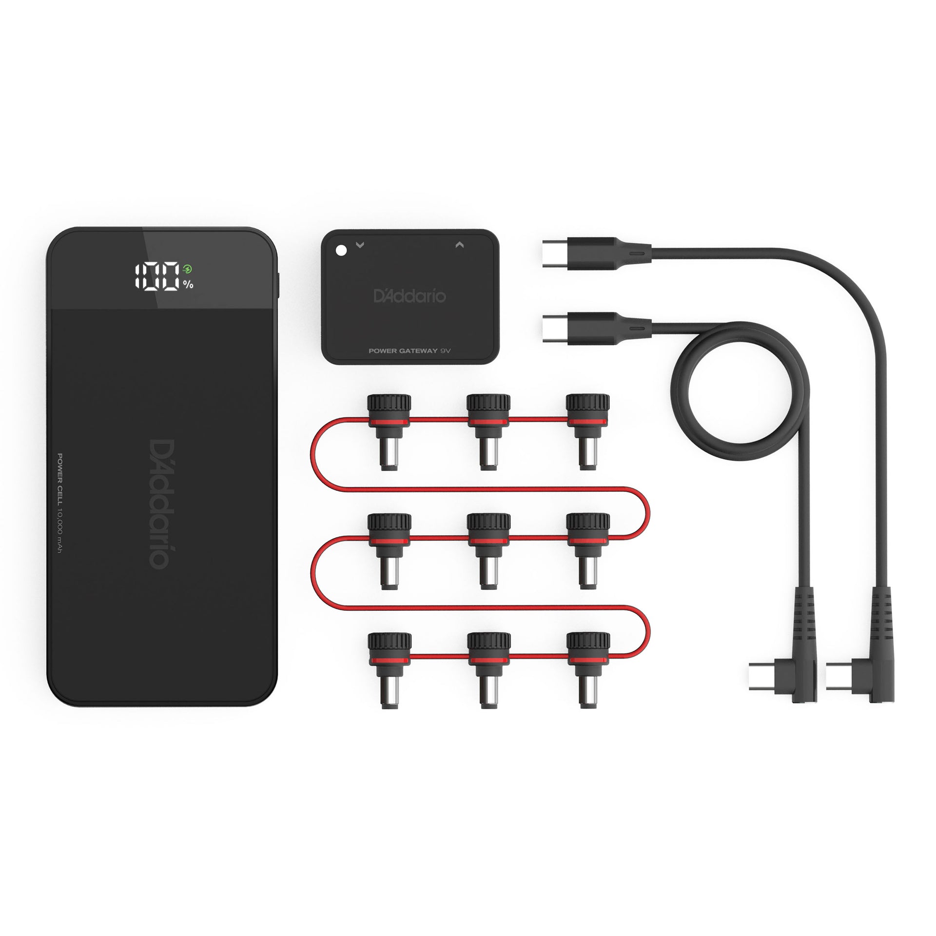 D'Addario - PW-XPNDPPBK-01E XPND Pedal Power Battery Kit - Musik Utan Gränser 