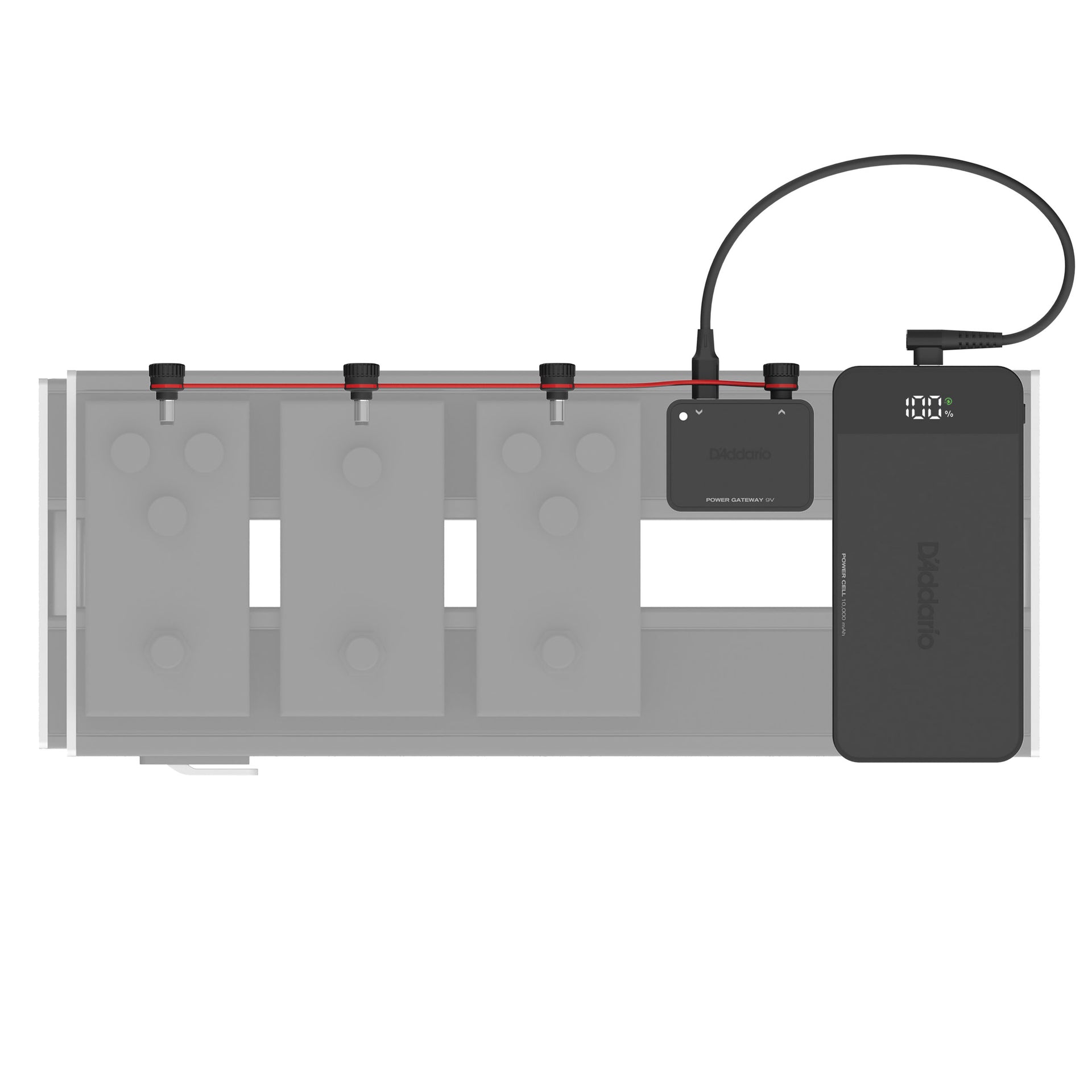 D'Addario - PW-XPNDPPBK-01E XPND Pedal Power Battery Kit - Musik Utan Gränser 