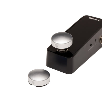 D'Addario - PW-FST-02S Footswitch topper, 2-pack, Silver - Musik Utan Gränser 