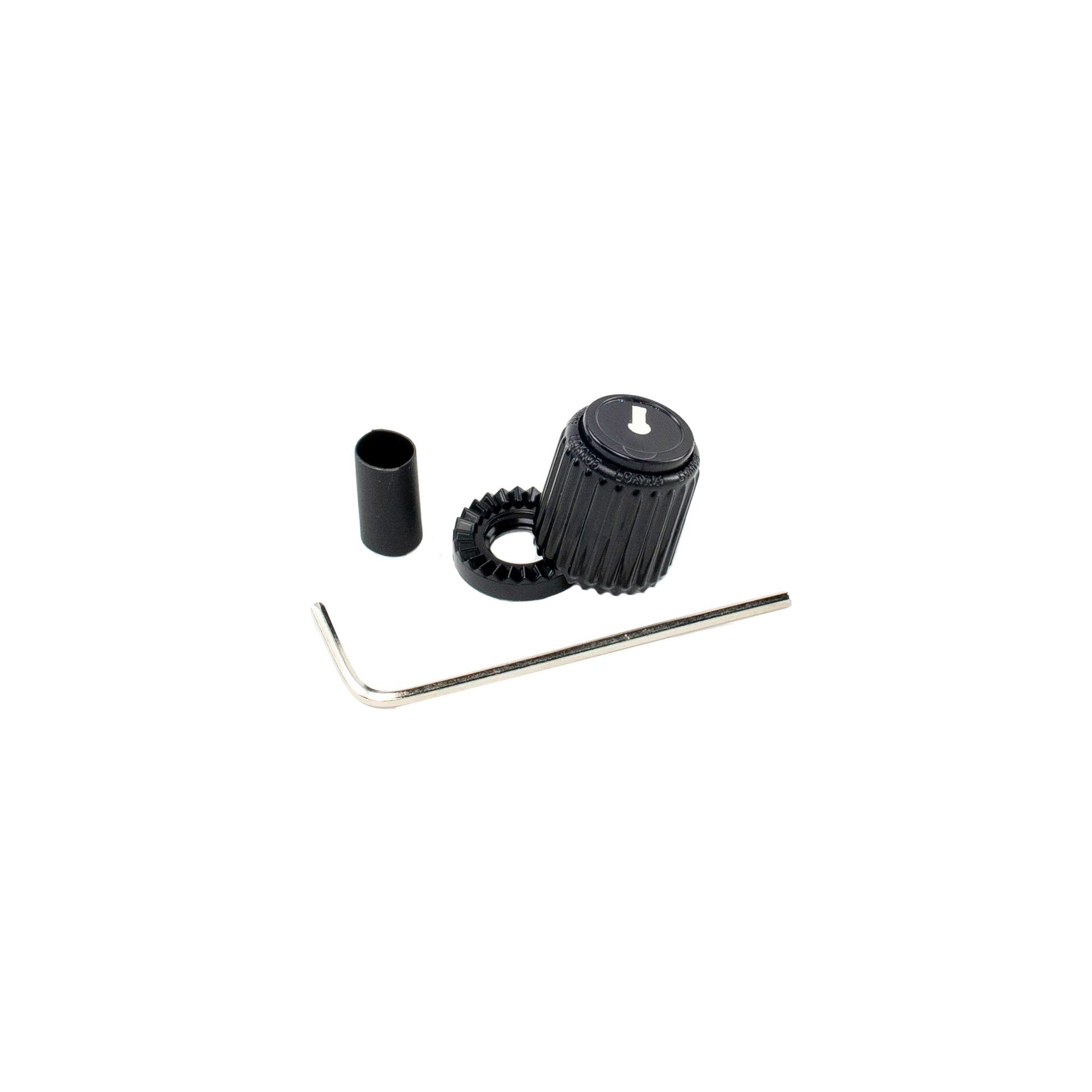 PW-LNS-01B LokNob Small Plastic Black