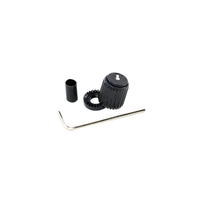 PW-LNS-01B LokNob Small Plastic Black