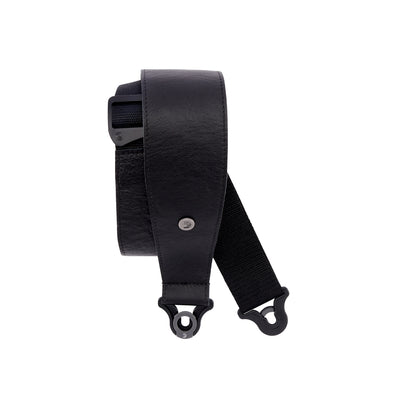 30BAL00 Comfort Leather strap 3''/76mm Auto Lock Black