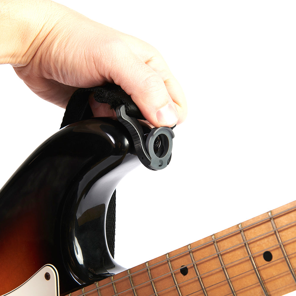 D'Addario - 50BAL00 50mm Auto Lock Black - Musik Utan Gränser 