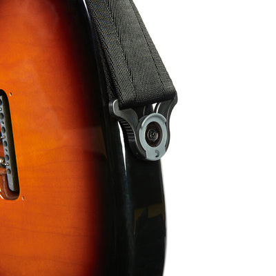 D'Addario - 50BAL00 50mm Auto Lock Black - Musik Utan Gränser 
