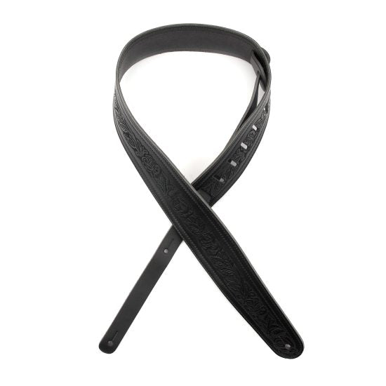 L25W1403 Embossed Flw Black