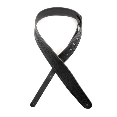 L25W1403 Embossed Flw Black